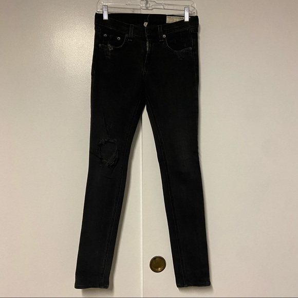 Rag & bone for Aritzia black skinny jeans size 26 - Picture 2 of 11